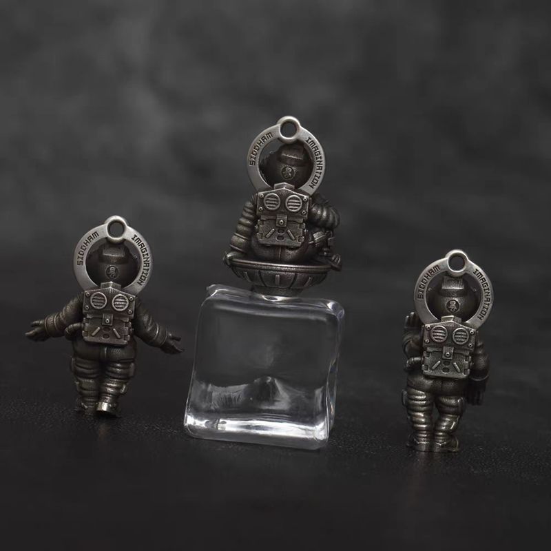 Astronaut Buddha Pendant