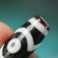 Amulet of Happiness, Honor and Long Life 3 Eye Dzi Bead