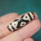 Wealth Deity Amulet 3 Eye Dzi Bead
