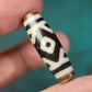 Wealth Deity Amulet 3 Eye Dzi Bead