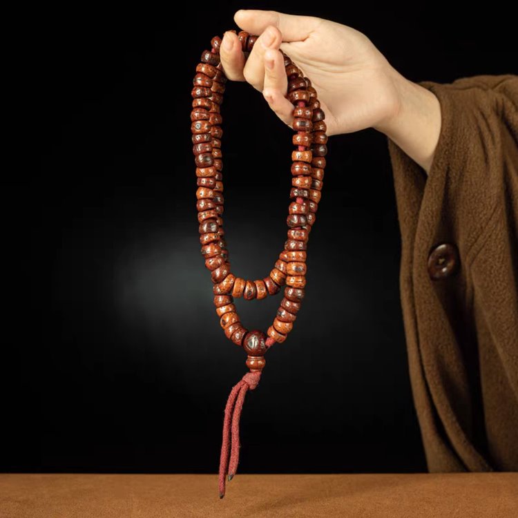 Old Tibetan Bodhi Seed Mala
