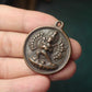 Old Tibetan Copper Hayagriva Pendant