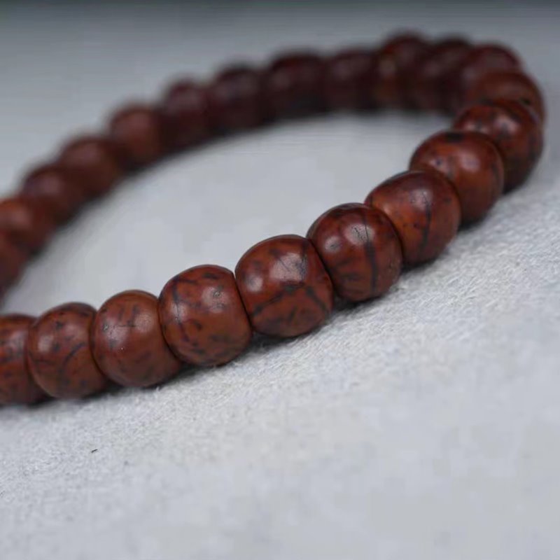 Old Tibetan Bodhi Seed Mala Bracelet