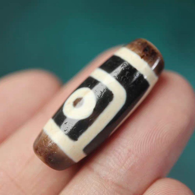 Harmonious Life 2 Eye Dzi Bead