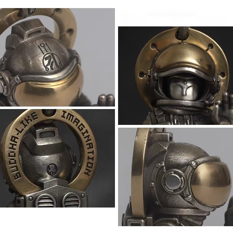 Astronaut Buddha Pendant