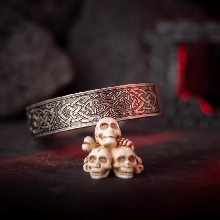 Celtic Knot Norse Bracelet