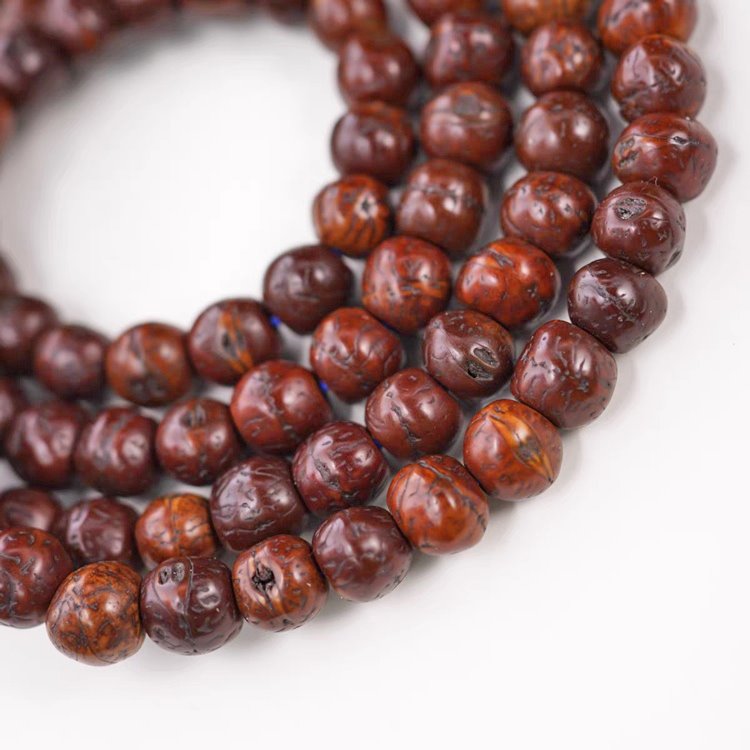 Vintage Tibetan Buddha Beads Mala
