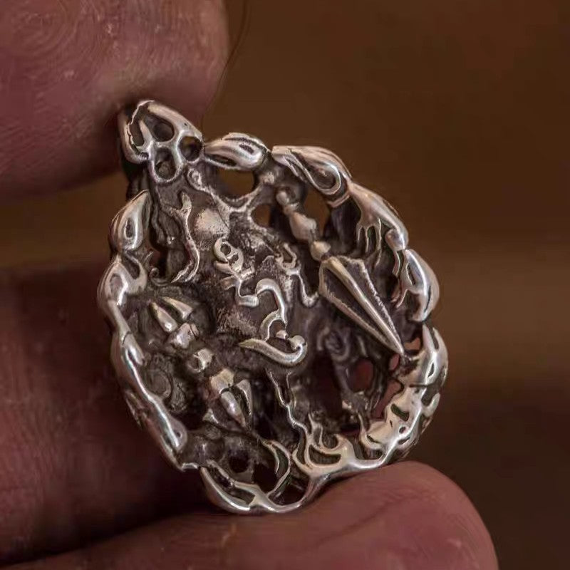 Mini Guru Dorje Drolo Scorpion Pendant