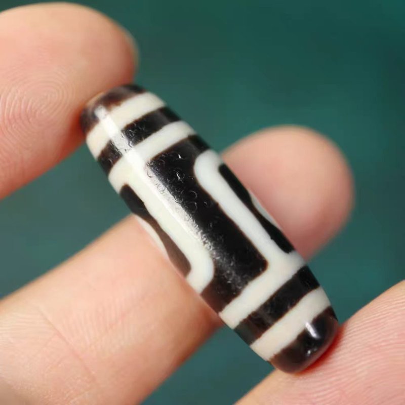 Evil Spirits Ward Talisman 2 Eye Dzi Bead