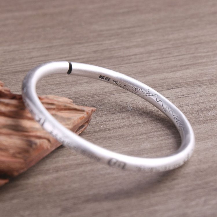 Real Om Mani Padme Hum Buddha Bracelet