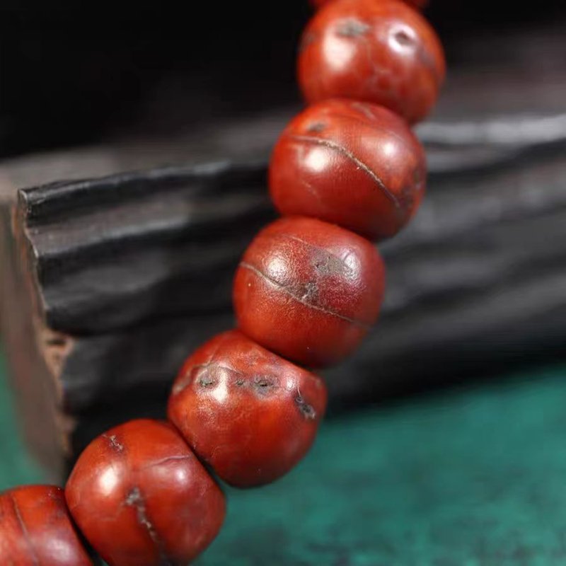 Old Tibetan Bodhi Seed Wrist Mala