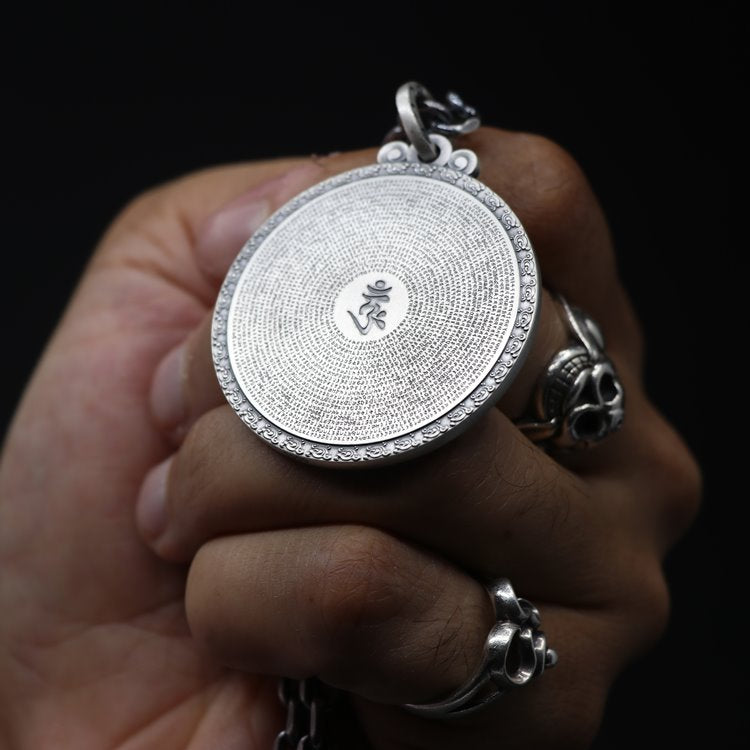 Framed Surangama Sutra Pendant