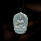 Blue and White Porcelain Buddha Pendant