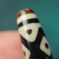 Wealth Deity Amulet 3 Eye Dzi Bead