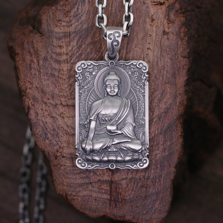 Framed Medicine Buddha Pendant