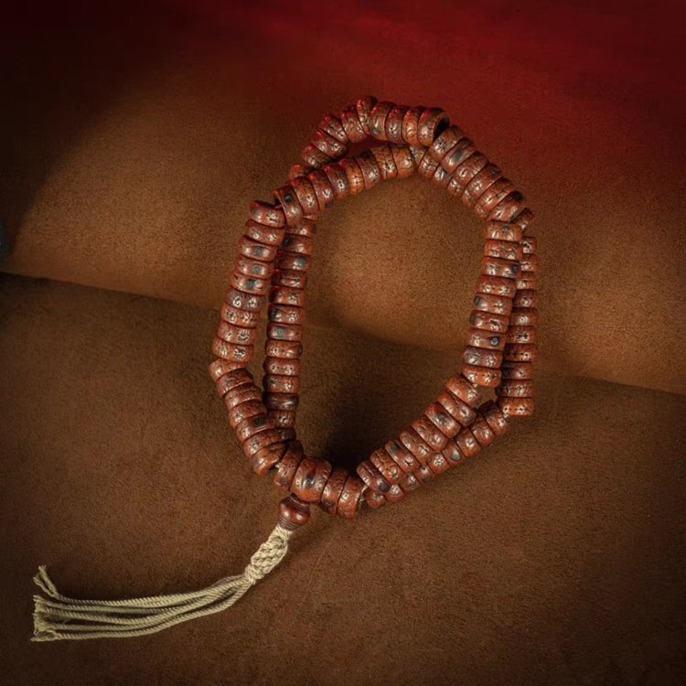 Vintage Tibetan Bodhi Seed Mala