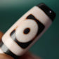 Love Talisman for Devoted Souls 2 Eye Dzi Bead