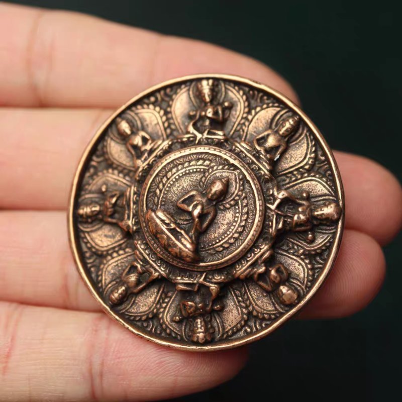 Vintage Tibetan Medallion