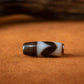 Amulet of Grounding Stability Tiger Tooth Dzi Bead