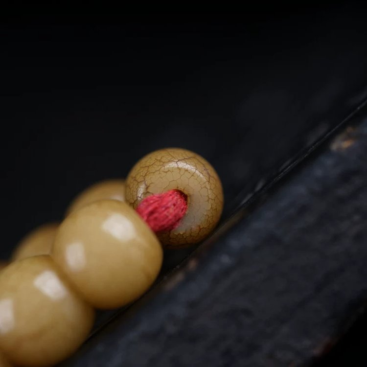 Bodhi Root Tiger Teeth Dzi Tibetan Beads Mala