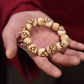 Tibetan Deer Antler Impermanence Skull Mala