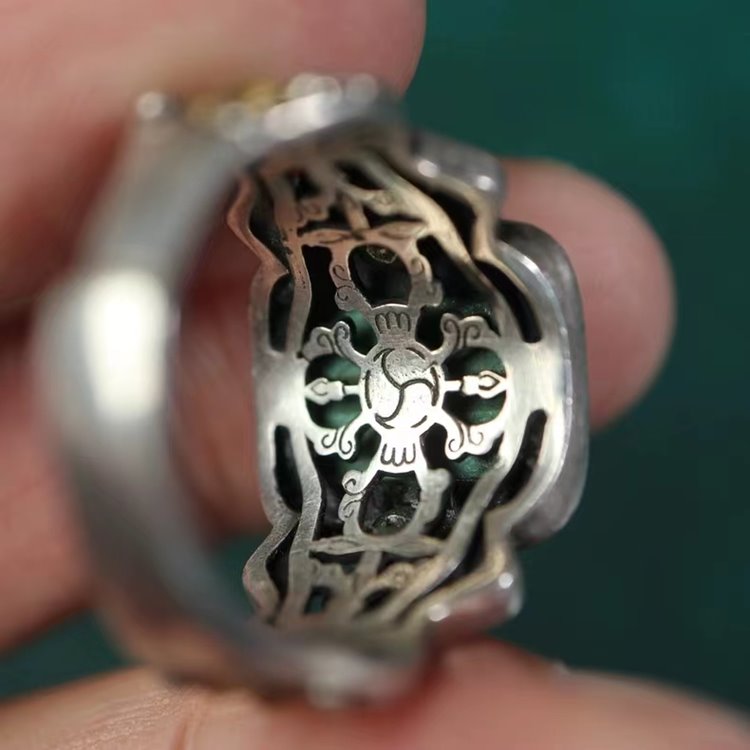 Vintage Tibetan Turquoise Ring