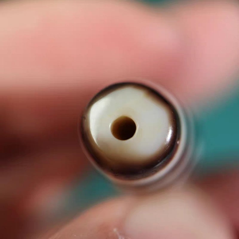 Discerning Emptiness Through Form 6 Eye Dzi Bead