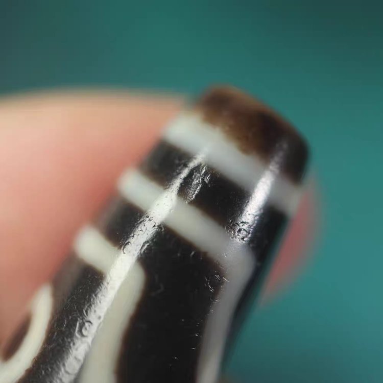 Holistic Harmony 3 Eye Dzi Bead