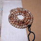 Tibetan Yak Bone Mens Mala Necklace