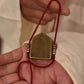 Vintage Tibetan Brass Ghau Prayer Box Pendant