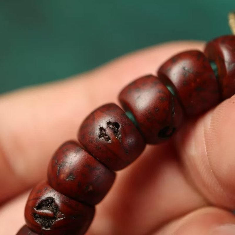 Old Tibetan Bodhi Seed Mala 8mm Seeds