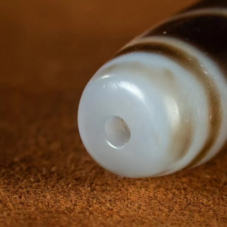 Ageless Vigor Tortoise Shell Dzi Bead