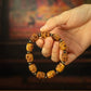 Old Tibetan Yak Bone Skull Beads Wrist Mala