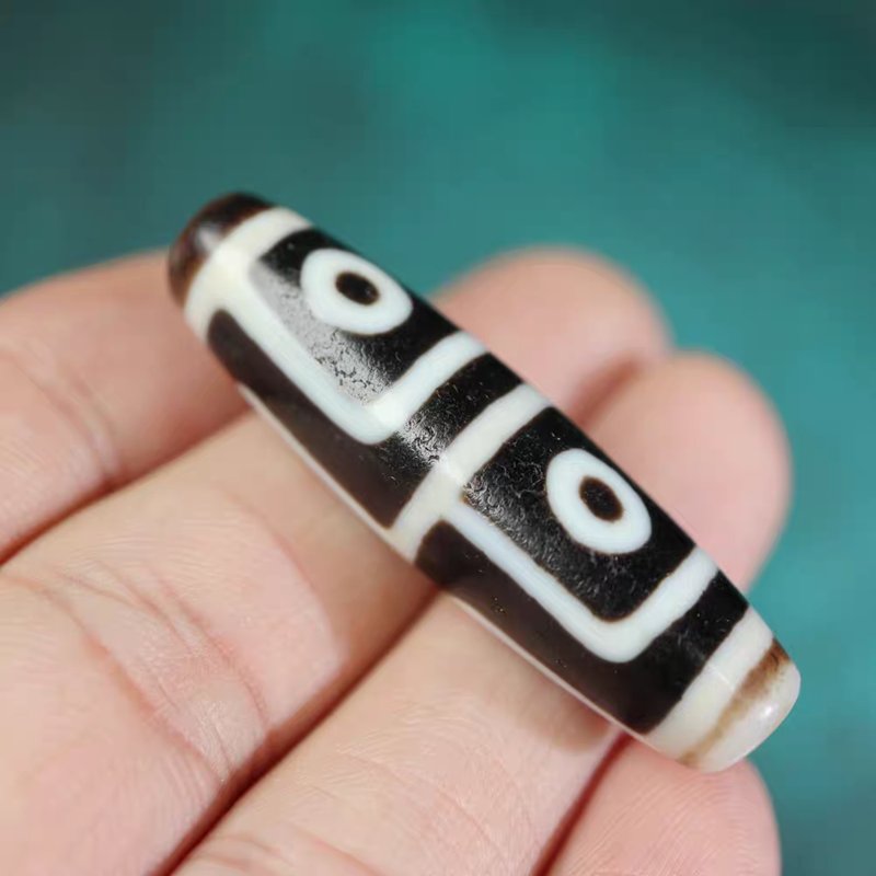 Purification of the Four Elements Talisman 4 Eye Dzi Bead