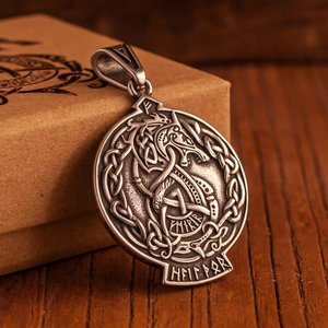 Fenrir Wolf Pendant