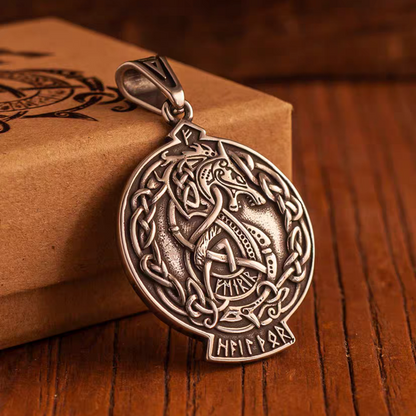 Fenrir Wolf Pendant