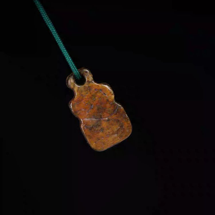 Vintage Tibetan Impermanence Skull Pendant