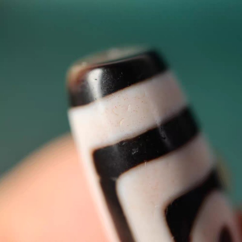 Love Talisman for Devoted Souls 2 Eye Dzi Bead