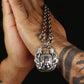 Flames of Awareness Real Buddha Pendant