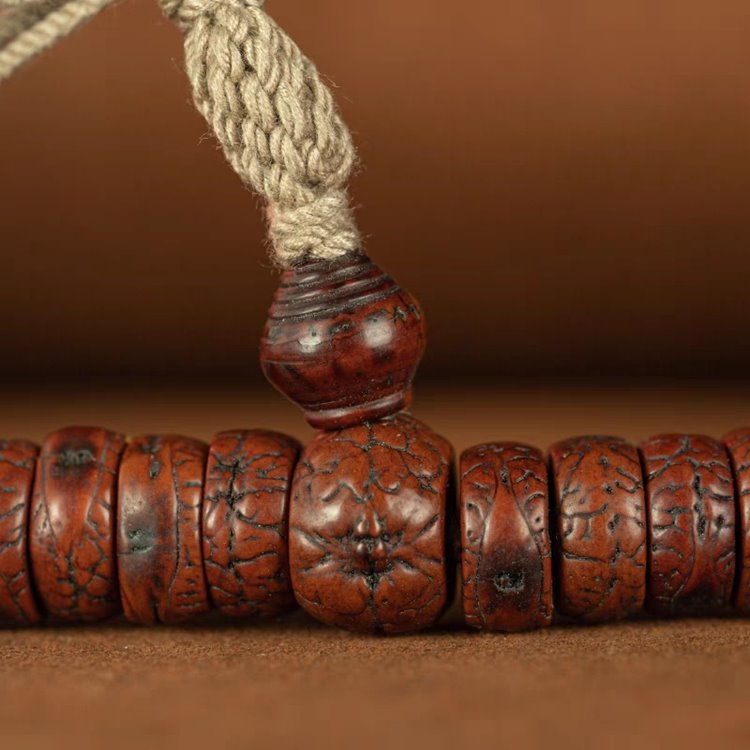 Vintage Tibetan Bodhi Seed Mala