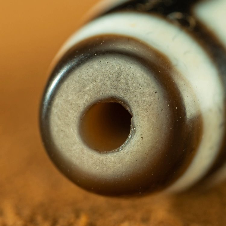 Holistic Harmony 3 Eye Dzi Bead