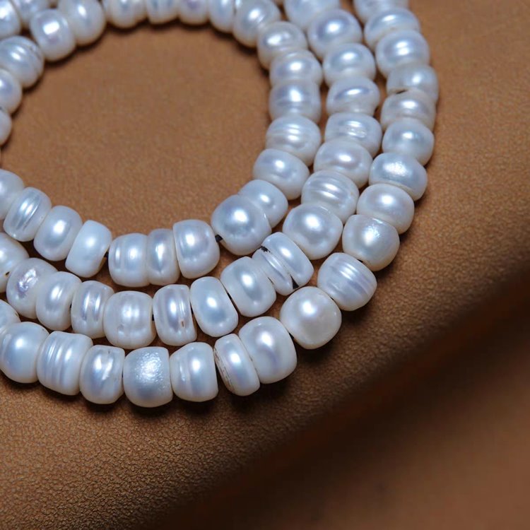 Vintage Tibetan Pearl Bead Necklace Bracelet