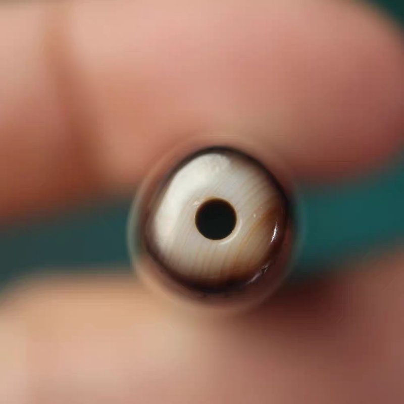 Harmonious Life 2 Eye Dzi Bead