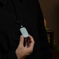 Contemporary Porcelain Buddha Head Pendant