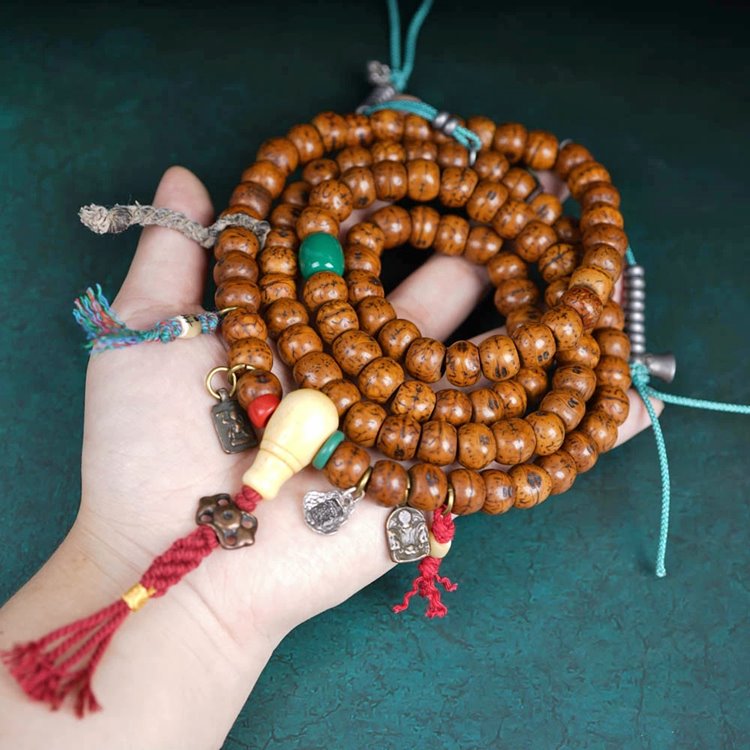 Vintage Pre-Owned Tibetan Bodhi Seed Mala