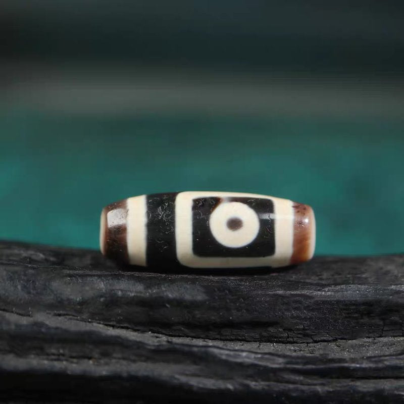 Harmonious Life 2 Eye Dzi Bead