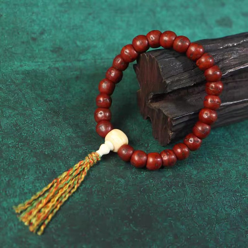 Old Tibetan Bodhi Seed Wrist Mala
