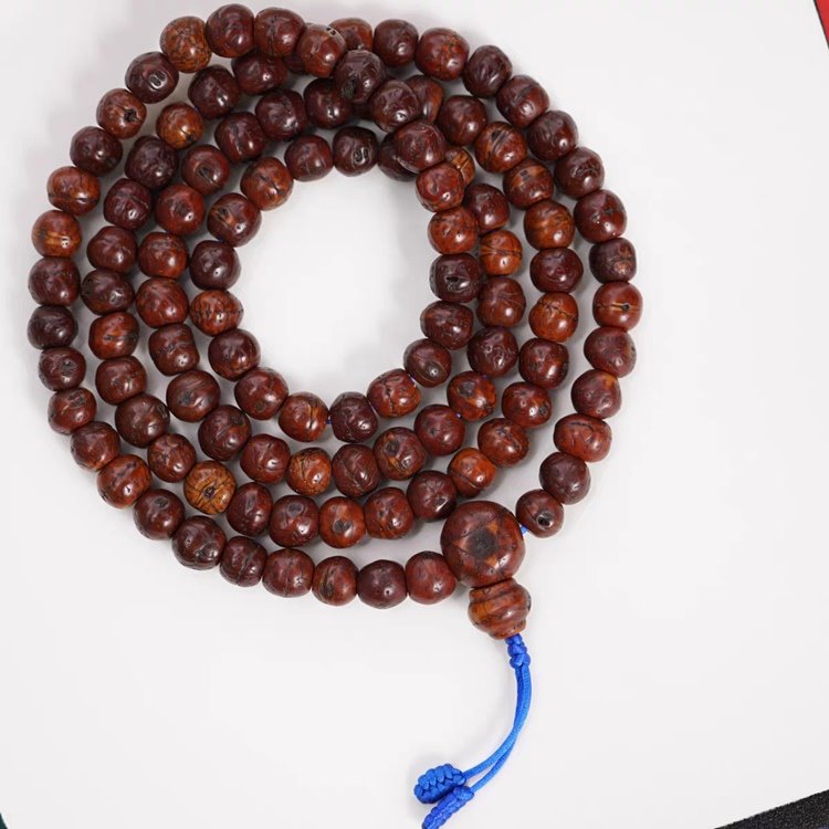 Vintage Tibetan Buddha Beads Mala