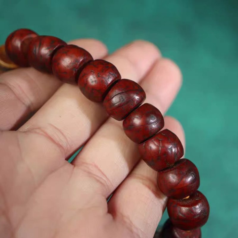 Old Tibetan Bodhi Seed Mala 8mm Seeds