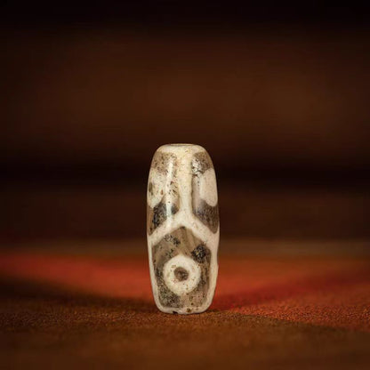 Longevity of Life Tortoise Shell Dzi Bead